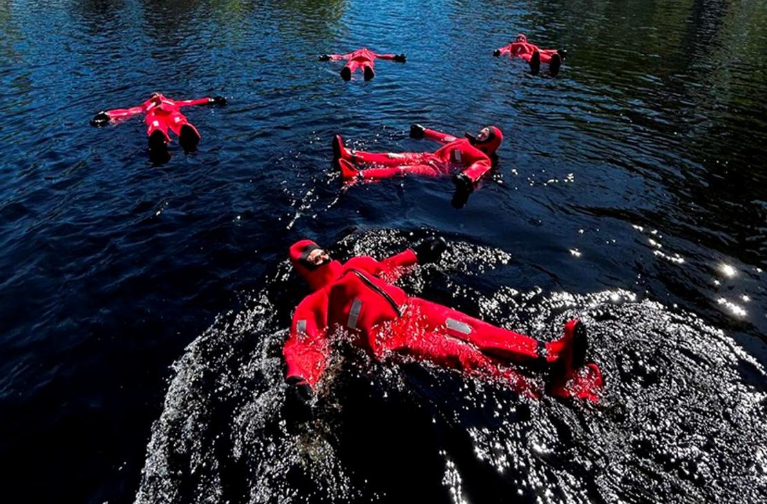 Kuivapukukelluntaa Vuoksessa